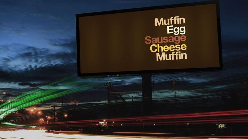 Leo Burnett sử dụng phong cách tối giản để làm nổi bật sức mạnh của sản phẩm mang tính biểu tượng của McDonald